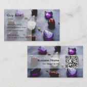 事業ラピダリ |ミニマリスト 名刺 (正面/裏面)