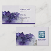 事業ラピダリ |ミニマリスト 名刺 (正面/裏面)