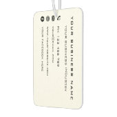 事業会社のプロモーションパーソナライズされた特別 カーエアーフレッシュナー (左)