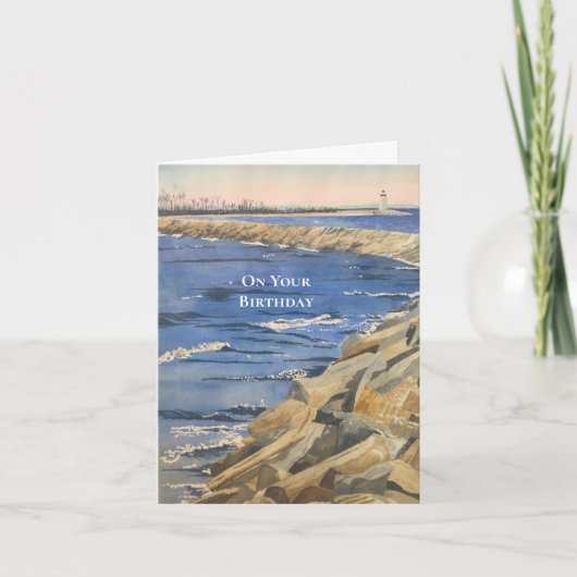 事業会社予算誕生日 カード (正面)