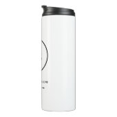 事業会社企業のプロフェッショナルのロゴ タンブラー (回転右)