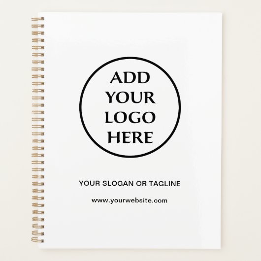 事業会社企業のプロフェッショナルのロゴ プランナー手帳 (正面)