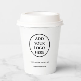 事業会社企業のプロフェッショナルのロゴ 紙コップ