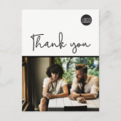 事業再開のお知らせ カスタマイゼーションありがとうございます ポストカード (正面)