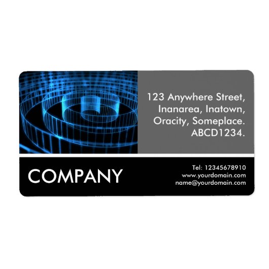 事業写真 – スパイラル ラベル (正面)