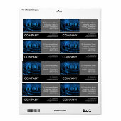 事業写真 – スパイラル ラベル (フルシート)