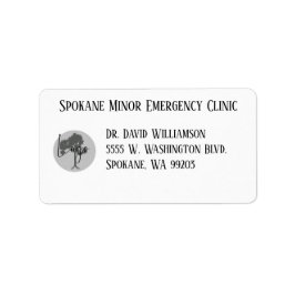 事業出荷ラベルの追加ロゴ ラベル