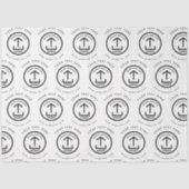 事業包装ロゴ文字Webサイトブランディング 薄葉紙 (正面)