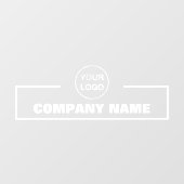 事業名とロゴ ウィンドウサイン (シート)