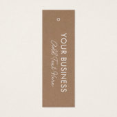 事業名エレガント服つるスタイリッシュラベル (正面)