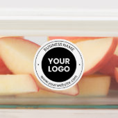 事業名・ホームページまたはスローガン、お礼など ラベル (貼付)