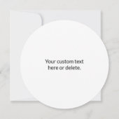 事業名・ホームページまたはスローガン、お礼など 招待状 (裏面)