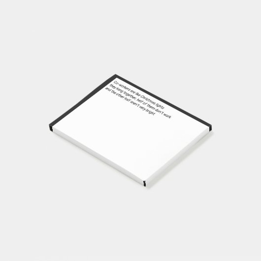 事業場のおもしろい引用文 ポストイット (アングル)