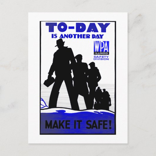 事業場はがきの安全性 ポストカード (正面)