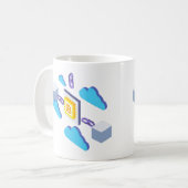 事業展開 コーヒーマグカップ (正面左)