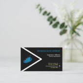 事業展開 名刺 (スタンド正面)