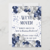 事業引っ越しました移転 招待状 (正面)