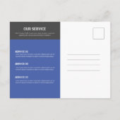 事業用会社はがき ポストカード (裏面)