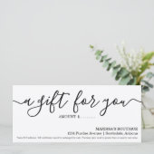 事業用贈与証 |右のみ (スタンド正面)