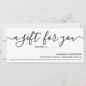 事業用贈与証 |右のみ (正面)