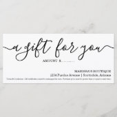 事業用贈与証 |右のみ (正面)