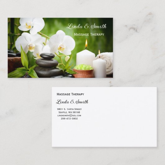 事業用通話カード 名刺 (正面/裏面)