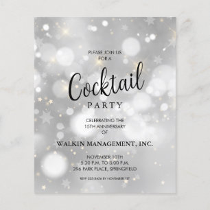 事業記念日の予算 チラシ