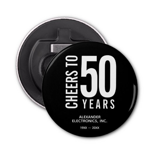 事業記念日応援 栓抜き (正面)