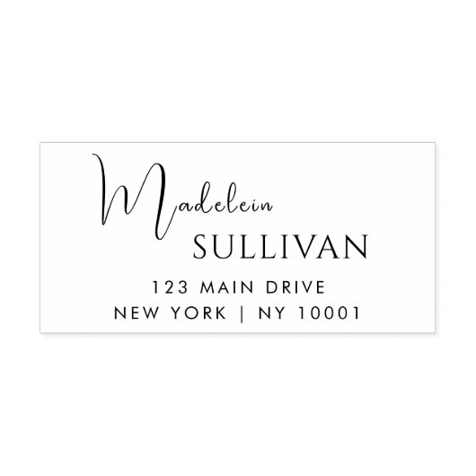 事業返品調整プロフェッショナル モダン セルフインキングスタンプ (デザイン)