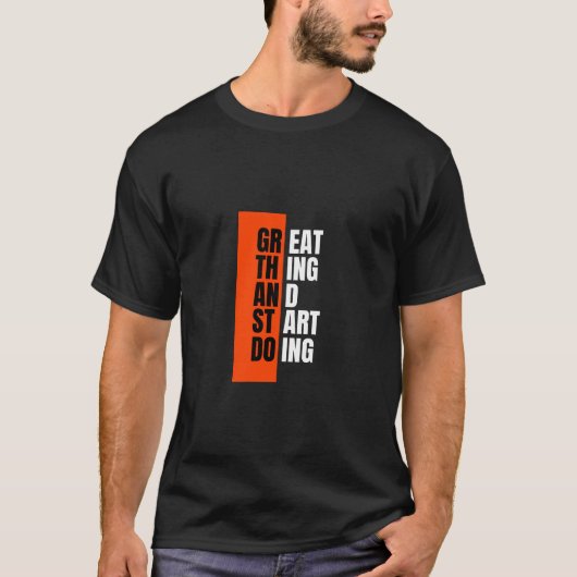 事素晴らしが始まる Tシャツ (正面)