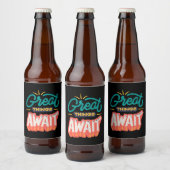 事素晴らしが待つ ビールラベル (ボトル)