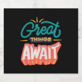 事素晴らしが待つ ビールラベル (シングルラベル)