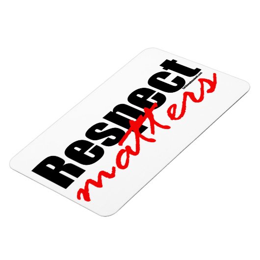 事項の尊重 マグネット (左側)