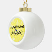 二か国語のブラジルのアメリカの休日のオーナメント セラミックボールオーナメント (右)