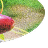 「二つのさくらんぼフルーツ」かわいい写真。買今 カッティングボード (角)