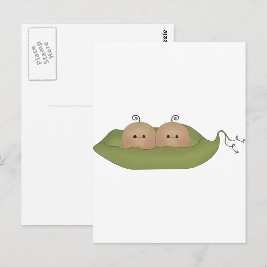 二つのさや ポストカード (正面/裏面)