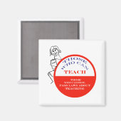 二つのでき教える者 マグネット (正面/裏面)