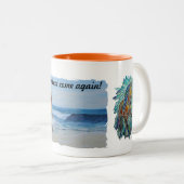 二つのイメージのマグ ツートーンマグカップ (正面右)