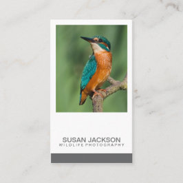 二つのイメージの写真撮影の名刺 名刺