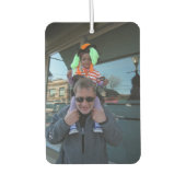 二つのイメージデザイン独自の写真 カーエアーフレッシュナー (正面)