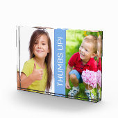 二つのイメージフォトブロックのパーソナライズ フォトブロック (右)