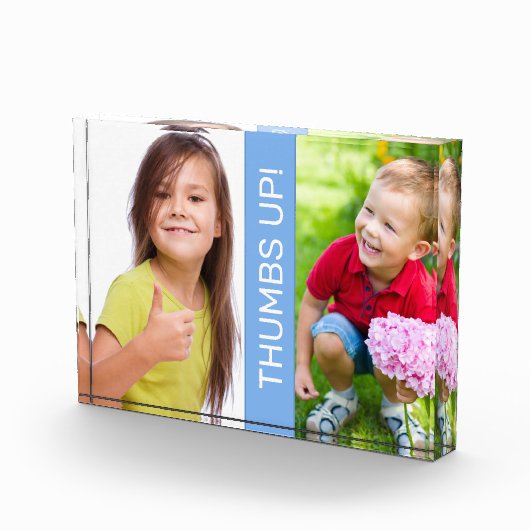 二つのイメージフォトブロックのパーソナライズ フォトブロック (右)