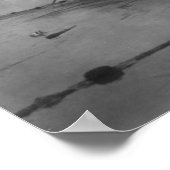 二つのインディアン魚釣りオンレイククキノーオンカヌー ポスター (角)