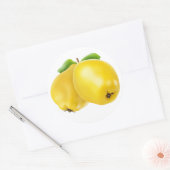 二つのカンスの果実 ラウンドシール (封筒)