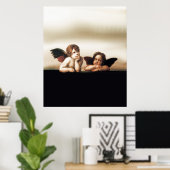 二つのケルビエンジェル ポスター (ホームオフィス)