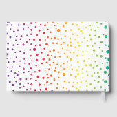 二つのスカルの紙吹雪のゲイ結婚 ゲストブック (裏面)