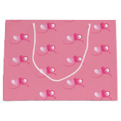 二つのハートが一つに会う ラージペーパーバッグ (正面)