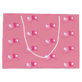 二つのハートが一つに会う ラージペーパーバッグ (裏面)