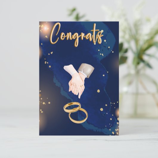 二つのハートが一つの結婚おめでとう (スタンド正面)