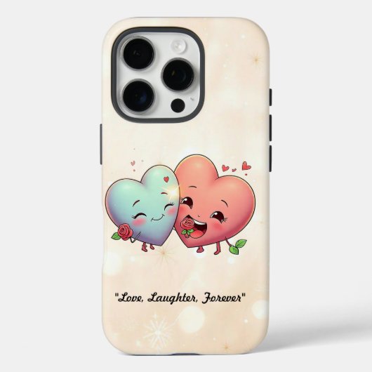 「二つのハート統一された」 Case-Mate iPhoneケース (裏面)